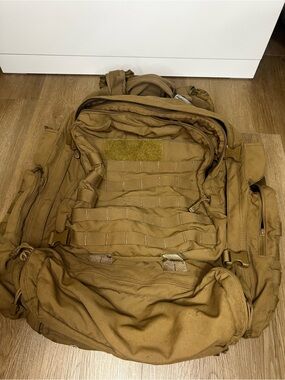 Rare CamelBak BFM Jump Airborne 72 Hour Assault Pack Coyote Brown Military